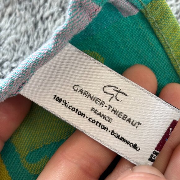 Garnier Thiebaut Napkin Los Legumes Oublies Cotton Single Made in France 18763 - Picture 3 of 7